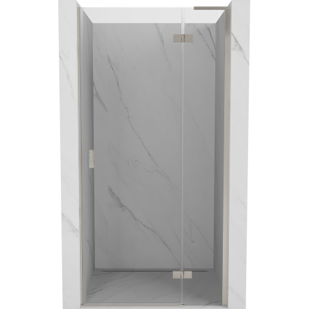 Mexen Mist-H L sprchové dveře pravé otevírací 95 cm, transparentní, kartáčovaný nikl - 8A5L-095-000-97-00-P