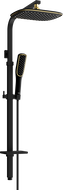 Mexen Q49 sprchový sloup, černý/zlatý - 798494995-75