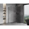 Mexen Mist-H T sprchový kout s otevíracími dveřmi pravý 70 x 110 cm, transparentní, gun metal - 8A5T-070-110-95-00-P