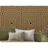 Mexen Linea 13 akustický stěnový panel 60 x 60 cm (4 ks), plsť 9 mm, technická dýha, Dub Classic - S110-60607-13-041