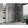 Mexen Mist-H Duo sprchový box sklopný pravý 75 x 105 cm, transparentní, gun metal - 8A5-075L-105P-95-00