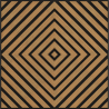 Mexen Linea 03 akustický nástěnný panel 60 x 60 cm (4 ks), plsť 9 mm, technická dýha, Dub Classic - S110-60607-03-041