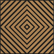 Mexen Linea 03 akustický nástěnný panel 60 x 60 cm (4 ks), plsť 9 mm, technická dýha, Dub Classic - S110-60607-03-041