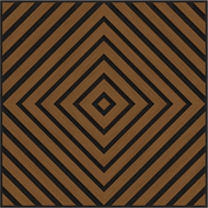 Mexen Linea 03 akustický nástěnný panel 60 x 60 cm (4ks), plst 9 mm, technická dýha, Přírodní dub - S110-60607-03-042