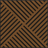 Mexen Linea 08 akustický stěnový panel 60 x 60 cm (4 ks), plsť 9 mm, technická dýha, Přírodní Dub - S110-60607-08-042