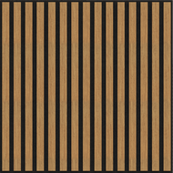 Mexen Linea 15 akustický nástěnný panel 60 x 60 cm (4ks), plsť 9 mm, technická dýha, Dub Classic - S110-60607-15-041