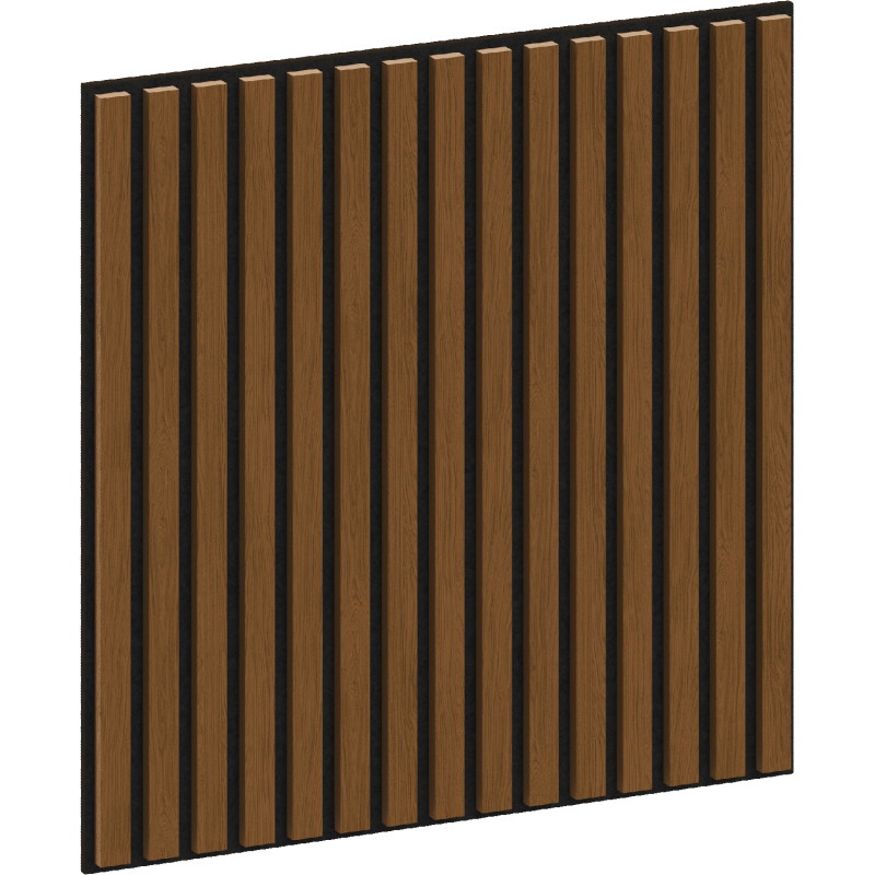 Mexen Linea 15 akustický nástěnný panel 60 x 60 cm (4ks), plsť 9 mm, technická dýha, přírodní dub - S110-60607-15-042