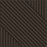 Mexen Linea 26 akustický stěnový panel 60 x 60 cm (4ks), plsť 9 mm, technická dýha, Dub Mocca - S110-60607-26-045