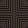 Mexen Linea 02 akustický nástěnný panel 60 x 60 cm (4ks), plsť 9 mm, technická dýha, Mocca dub - S110-60607-02-045
