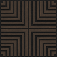 Mexen Linea 02 akustický nástěnný panel 60 x 60 cm (4ks), plsť 9 mm, technická dýha, Mocca dub - S110-60607-02-045