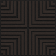 Mexen Linea 02 akustický stěnový panel 60 x 60 cm (4ks), plsť 9 mm, technická dýha, Černý Dub - S110-60607-02-046