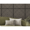 Mexen Linea 03 akustický nástěnný panel 60 x 60 cm (4 ks), plsť 9 mm, technická dýha, Šedý dub - S110-60607-03-043