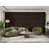 Mexen Linea 05 akustický nástěnný panel 60 x 60 cm (4ks), plsť 9 mm, technická dýha, Dub Mocca - S110-60607-05-045