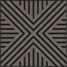 Mexen Linea 06 akustický nástěnný panel 60 x 60 cm (4ks), plsť 9 mm, technická dýha, Šedý Dub - S110-60607-06-043
