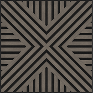 Mexen Linea 06 akustický nástěnný panel 60 x 60 cm (4ks), plsť 9 mm, technická dýha, Šedý Dub - S110-60607-06-043