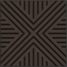 Mexen Linea 06 akustický nástěnný panel 60 x 60 cm (4ks), plsť 9 mm, technická dýha, Mocca dub - S110-60607-06-045