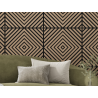 Mexen Linea 03 akustický nástěnný panel 60 x 60 cm (4 ks), plst 9 mm, technická dýha, Světlý Ořech - S110-60607-03-047