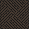 Mexen Linea 08 akustický nástěnný panel 60 x 60 cm (4 ks), plsť 9 mm, technická dýha, Dub Mocca - S110-60607-08-045