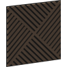Mexen Linea 08 akustický nástěnný panel 60 x 60 cm (4 ks), plsť 9 mm, technická dýha, Dub Mocca - S110-60607-08-045