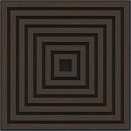 Mexen Linea 13 akustický stěnový panel 60 x 60 cm (4ks), plsť 9 mm, technická dýha, Dub Mocca - S110-60607-13-045