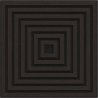 Mexen Linea 13 akustický stěnový panel 60 x 60 cm (4ks), plsť 9 mm, technická dýha, Černý dub - S110-60607-13-046