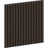 Mexen Linea 15 akustický nástěnný panel 60 x 60 cm (4 ks), plsť 9 mm, technická dýha, Dub Mocca - S110-60607-15-045