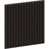 Mexen Linea 15 akustický nástěnný panel 60 x 60 cm (4 ks), plsť 9 mm, technická dýha, Černý Dub - S110-60607-15-046