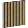 Mexen Linea 15 akustický nástěnný panel 60 x 60 cm (4 ks), plsť 9 mm, technická dýha, Medový Dub - S110-60607-15-066