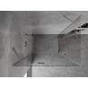Mexen Mist-H Duo sprchová kabina, výklopná levá, 110 x 85 cm, transparentní, kartáčovaný nikl - 8A5-110L-085P-97-00
