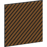 Mexen Lam-B nástěnné lamely 275 x 30 cm, HDF deska 4 mm, technická dýha, Pískový Dub - S100-275307-3015-001