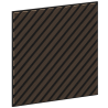 Mexen Linea 39 akustický stěnový panel 60 x 60 cm (4 ks), plsť 9 mm, technická dyha, Dub Mocca - S110-60607-39-045