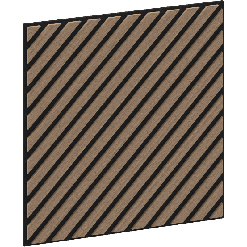 Mexen Lam-B nástěnné lamely 275 x 30 cm, HDF deska 4 mm, technická dýha, Pískový Dub - S100-275307-3015-001