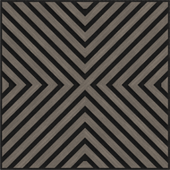 Mexen Linea 01 akustický nástěnný panel 60 x 60 cm (4ks), plsť 9 mm, technická dýha, Šedý Dub - S110-60607-01-043