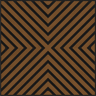 Mexen Linea 01 akustický nástěnný panel 60 x 60 cm (4ks), plsť 9 mm, technická dýha, Dub Přírodní - S110-60607-01-042