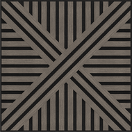 Mexen Linea 05 akustický nástěnný panel 60 x 60 cm (4ks), plsť 9 mm, technická dýha, Šedý Dub - S110-60607-05-043