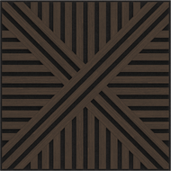 Mexen Linea 05 akustický nástěnný panel 60 x 60 cm (4ks), plsť 9 mm, technická dýha, Dub Mocca - S110-60607-05-045