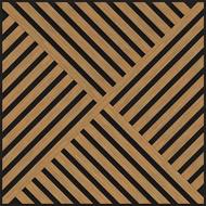 Mexen Linea 08 akustický nástěnný panel 60 x 60 cm (4ks), plsť 9 mm, technická dýha, Dub Classic - S110-60607-08-041