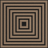 Mexen Linea 13 Akustický nástěnný panel 60 x 60 cm (4 ks), plsť 9 mm, technická dýha, Světlý ořech - S110-60607-13-047