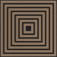 Mexen Linea 13 Akustický nástěnný panel 60 x 60 cm (4 ks), plsť 9 mm, technická dýha, Světlý ořech - S110-60607-13-047