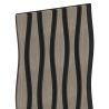 Mexen Lam-SF 01 Lam-SF 26 stěnové lamely akustické 280 x 30 cm, filc 9 mm, technická dýha, Šedý Dub - S106-280-26-043