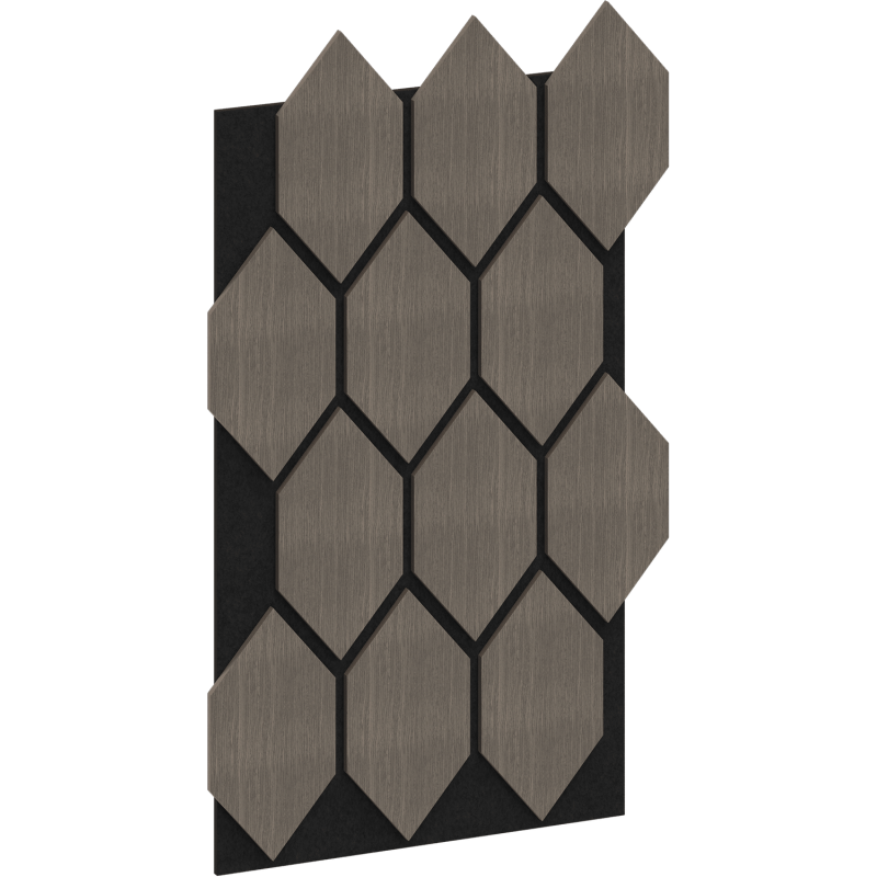 Mexen Lam-B nástěnné lamely 275 x 30 cm, HDF deska 4 mm, technická dýha, Pískový Dub - S100-275307-3015-001