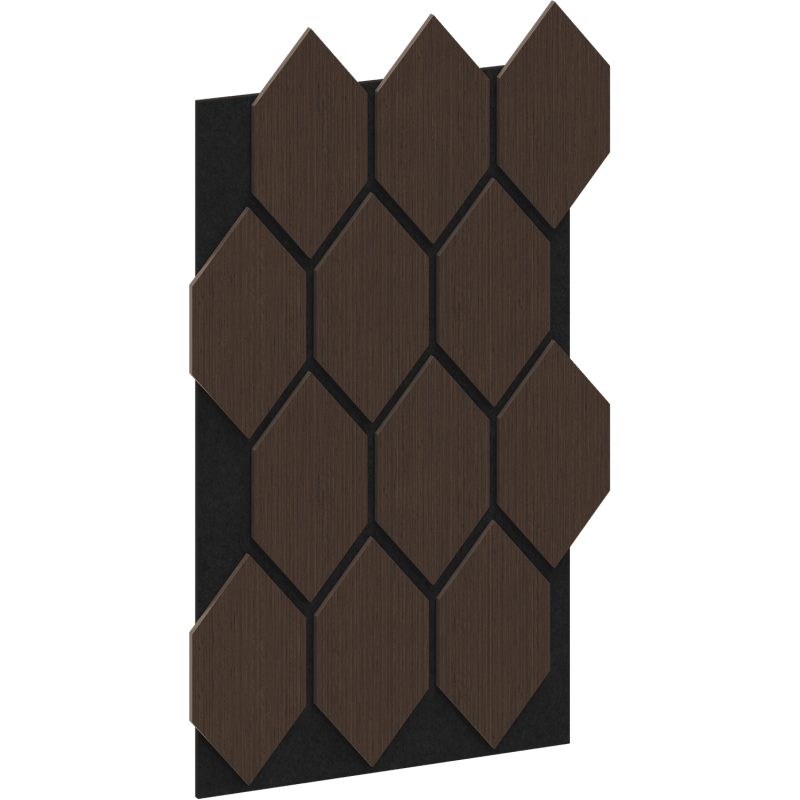 Mexen Lam-B nástěnné lamely 275 x 30 cm, HDF deska 4 mm, technická dýha, Pískový Dub - S100-275307-3015-001