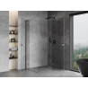 Mexen Mist-H L Duo sprchový kout výklopný pravý 80 x 115 cm, transparentní, gun metal - 8A5L-080L-115P-95-00