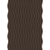 Mexen Lam-SF 01 akustické nástěnné lamely 280 x 30 cm, plsť 9 mm, technická dýha, Dub Mocca - S106-280-01-045