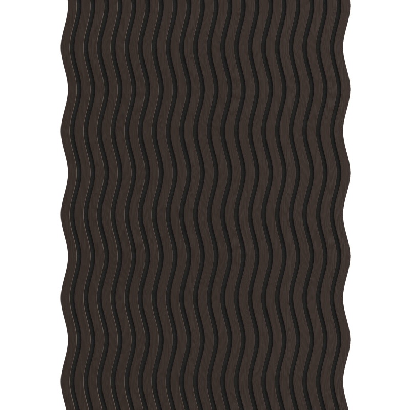 Mexen Lam-SF 01 akustické stěnové lamely 280 x 30 cm, filc 9 mm, technická dýha, Černý dub - S106-280-01-046