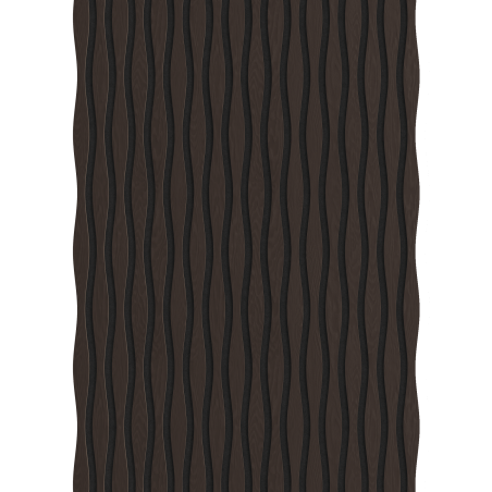 Mexen Lam-SF 01 Lam-SF 26 akustické stěnové lamely 280 x 30 cm, plsť 9 mm, technická dýha, černý dub - S106-280-26-046