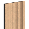 Mexen Lam-F Nano 01 akustické stěnové lamely 280 x 32,4 cm, plsť 5 mm, technická dýha, Bělený Dub - S108-280-01-040