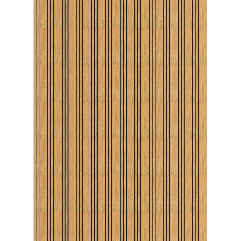 Mexen Lam-F Nano 01 akustické nástěnné lamely 280 x 32,4 cm, plsť 5 mm, technická dýha, Dub Classic - S108-280-01-041