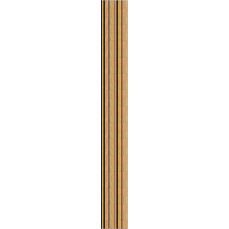 Mexen Lam-F Nano 01 akustické nástěnné lamely 280 x 32,4 cm, plsť 5 mm, technická dýha, Dub Classic - S108-280-01-041