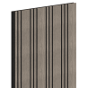 Mexen Lam-F Nano 01 nástěnné akustické lamely 280 x 32,4 cm, plsť 5 mm, technická dýha, Šedý Dub - S108-280-01-043